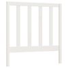 vidaXL Cabeceira de cama 95x4x100 cm pinho maci&ccedil;o branco