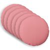 vidaXL Capa almofada 6 unid. HEERLEN Rosa &Oslash; 60 cm Tecido