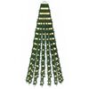 vidaXL &Aacute;rvore de Natal LED EKENAS 150 cm 240 LED Branco quente A&ccedil;o