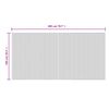 vidaXL Tapete retangular 100x200 cm bambu castanho