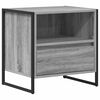 vidaXL Mesa-de-cabeceira Cinza Sonoma 50 x 39,5 x 50 cm
