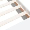 vidaXL Estrutura de cama 160x200 cm derivados de madeira branco