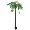 vidaXL Palmeira phoenix artificial com vaso 305 cm verde