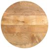 vidaXL Tampo de mesa redondo &Oslash;50x3,8cm madeira de mangueira maci&ccedil;a