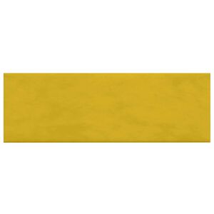 vidaXL Cabeceira de Parede 12 unid. Amarelo Veludo