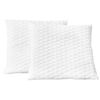 vidaXL Travesseiros 2 pcs 80x80x14 cm espuma de mem&oacute;ria