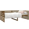 vidaXL Sof&aacute;-cama 90x190 cm madeira de pinho maci&ccedil;a castanho mel
