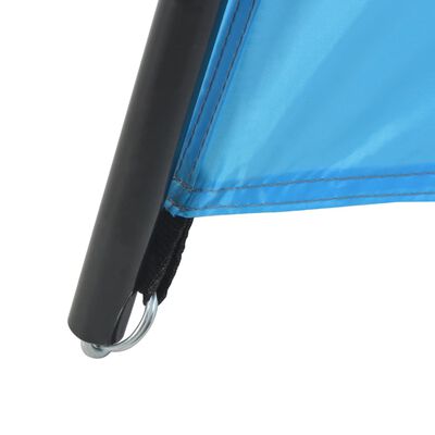 vidaXL Tenda para piscina 500x433x250 cm tecido azul