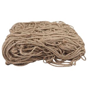 vidaXL Rede de suporte para plantas de juta Natural 1 x 5 m