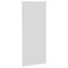 vidaXL Cortina de rolo blackout, 124,4 x 230 cm, largura do tecido 120 cm, branco-creme