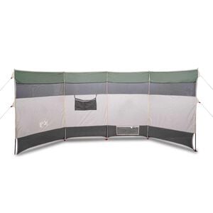 vidaXL Corta-vento de campismo 366x152x152 cm imperme&aacute;vel verde