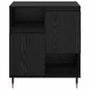 vidaXL Aparadores 3 pcs Carvalho preto 180 x 35 x 70 cm