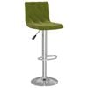 vidaXL Bancos de bar 2 pcs veludo verde-claro