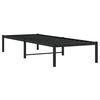 vidaXL Estrutura de cama 80x200 cm metal preto