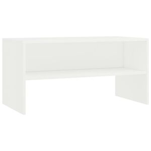 vidaXL M&oacute;vel de TV 80x40x40 cm derivados de madeira branco