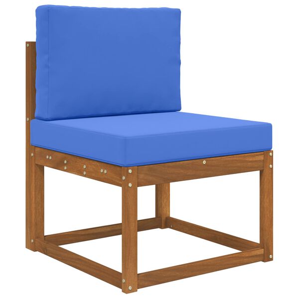 vidaXL Almofada para Sof&aacute; Externo 2 pcs Turquesa Poli&eacute;ster