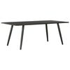 vidaXL Mesa de centro 120x60x46 cm preto