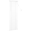 vidaXL Cortina Veneziana Manual Ajust&aacute;vel Branco 150 x 40 cm PVC