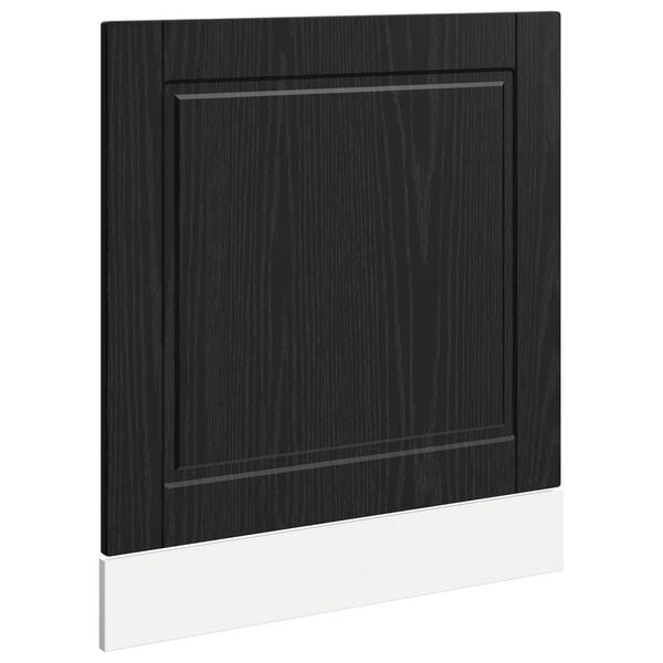 vidaXL Arm&aacute;rio de Cozinha Carvalho Preto 60 x 1,5 x 67 cm