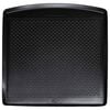 vidaXL Tapete do Porta-Malas Preto Borracha