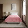 vidaXL Duvet de Ano Inteiro Colchonete Rosa 155 x 200 cm