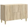 vidaXL Buffet Carvalho Sonoma 89 x 34,5 x 60 cm Derivados de Madeira
