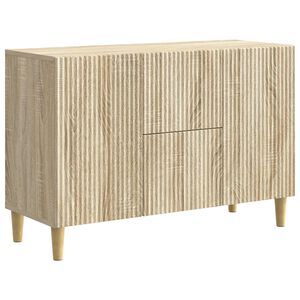vidaXL Buffet Carvalho Sonoma 89 x 34,5 x 60 cm Derivados de Madeira