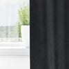 vidaXL Cortinas opacas 2 pcs Cinza Escuro 140 x 245 cm Veludo