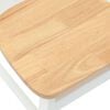 vidaXL Cadeiras de Jantar 2 pcs Branco 42 x 47,5 x 81 cm