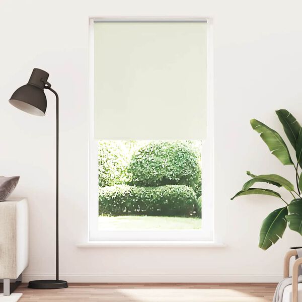 vidaXL Persiana de enrolar 110x210 cm largura tecido 105,7cm poli&eacute;ster