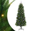 vidaXL &Aacute;rvore de Natal com 300 LEDs com suporte Verde 240 cm PE