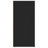 vidaXL Aparador 40x33x70 cm derivados de madeira preto