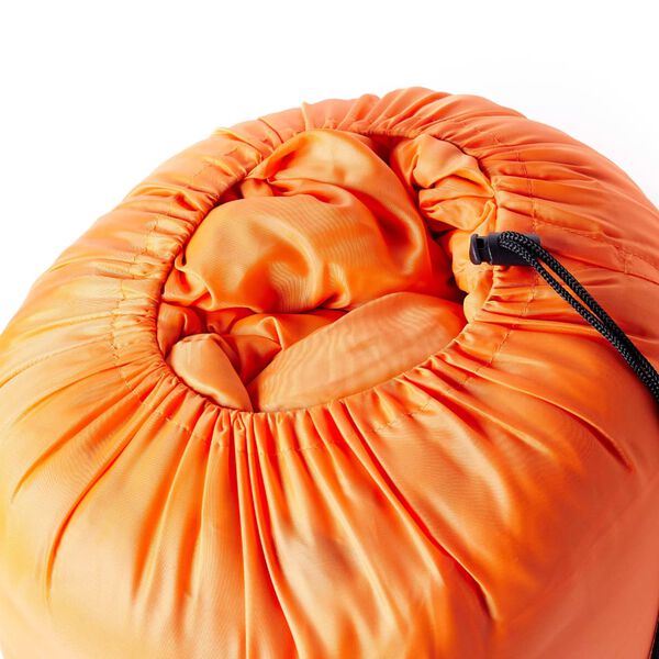 vidaXL Saco-cama campismo duplo p/ adultos c/ almofadas 3-4 estações