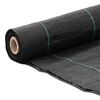 vidaXL Tela para ervas daninhas 2x10 m PP preto