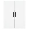 vidaXL Arm&aacute;rios de parede 2 pcs 69,5x34x90 cm branco