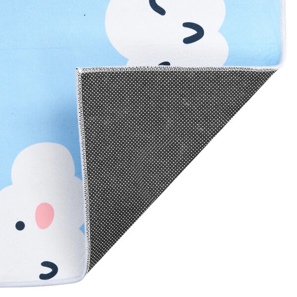 vidaXL Tapete estampado 160x230 cm tecido multicor