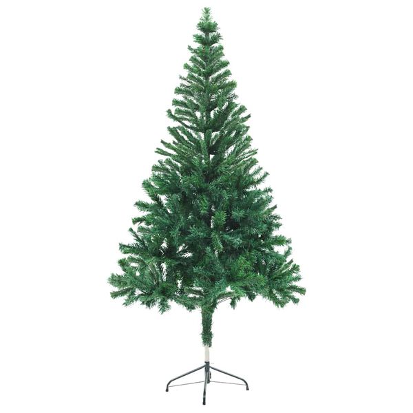 vidaXL &Aacute;rvore de Natal artificial pr&eacute;-iluminada + bolas 380 ramos