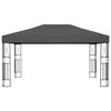 vidaXL Gazebo 3x4 m tecido antracite