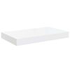 vidaXL Prateleiras de parede suspensas 2 pcs 40x23x3,8cm MDF branco