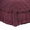 vidaXL Sof&aacute; Modular Maroons 120 x 80 x 12 cm tecido