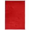 vidaXL Tapete de pelo curto OVIEDO 160x230 cm vermelho