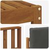 vidaXL Conjunto de Sof&aacute;s para Exterior 5 pcs Natural e Antracite