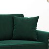 vidaXL Almofadas decorativas 2 pcs 40x40 cm veludo verde-escuro