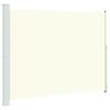 vidaXL Toldo lateral retr&aacute;til para p&aacute;tio 220x300 cm creme