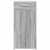 vidaXL Aparador 45x42,5x93 cm derivados de madeira cinzento sonoma