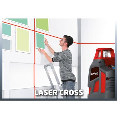 Einhell Nível a laser de linhas cruzadas TE-LL 360 vermelho 2270110