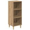 vidaXL Buffet Carvalho Artesanal 34,5 x 32,5 x 90 cm