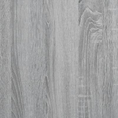 vidaXL Estante 82,5x30,5x115 cm derivados de madeira cinzento sonoma