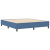 vidaXL Estrado de cama plataforma Azul 180 x 200 cm