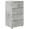 vidaXL Gabinetes de Armazenamento 60 x 48 x 105 cm Cinzento